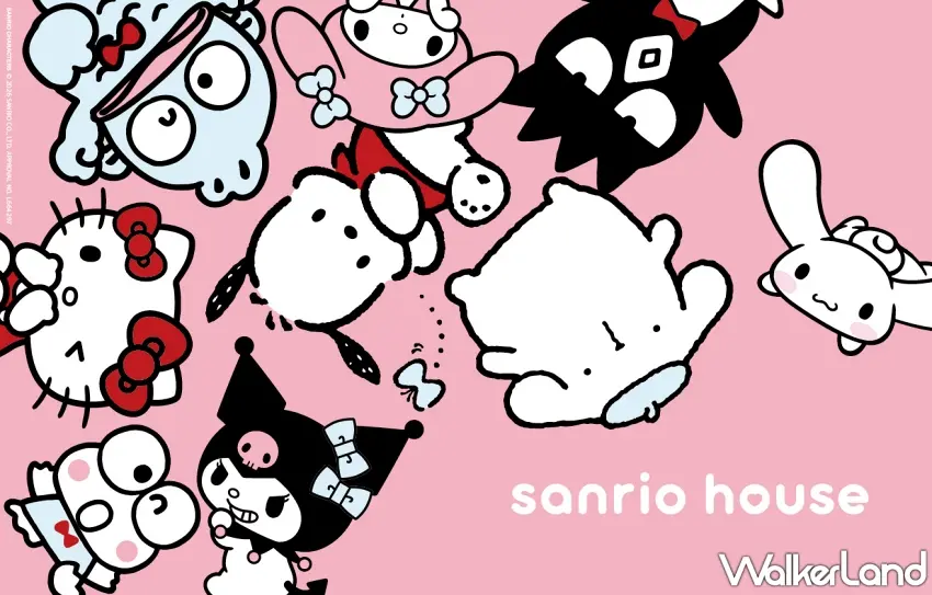 ▲由日本時尚家居集團Mash Style Lab精心打造的Sanrio House充滿大人的精緻感與溫柔可愛美學。圖/sanrio house提供;窩客島編輯李維唐整理