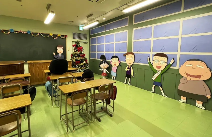 ▲整個空間以當年的日本小學為原型進行重現。