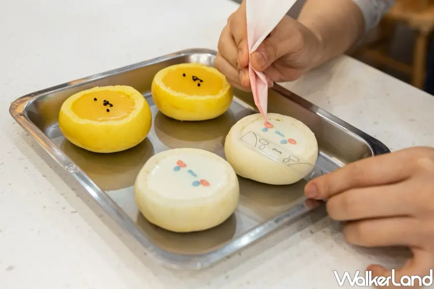 ▲ABC Cooking Studio「布丁麵包篇」教學製作布丁狗與大耳狗喜拿造型麵包及角色繪製技巧。