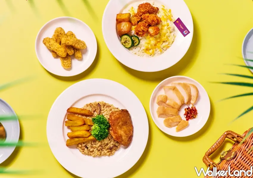 ▲老饕必點鮮食包含呱呱包風味炒飯、炸雞白醬燉飯,還有兼顧健康高蛋白質的這款雞胸肉很頂呱呱與椒麻雞柳條。