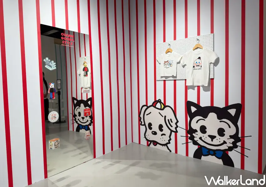 ▲華山原田治OSAMU GOODS展!OSAMU GOODS 50週年展6大展區、T恤工作坊,必買7大周邊推薦。(攝影:鄭亦庭)