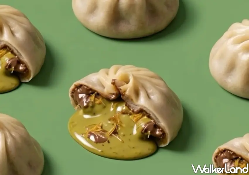 ▲網傳爆紅的杜拜限定新口味，綠色開心果熔岩內餡與香濃黑巧克力交織，吸引台灣吃貨瘋狂敲碗求開賣。