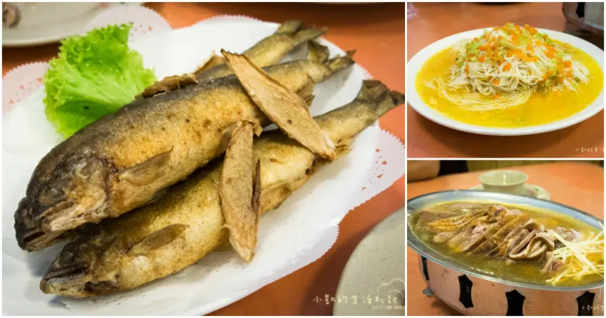 ▲「合歡茶宴風味餐廳」將坪林包種茶融入料理之中，從酥炸鮮魚、茶香鵝肉到茶油麵線都吃得到淡雅茶香，清爽風味讓人驚艷。