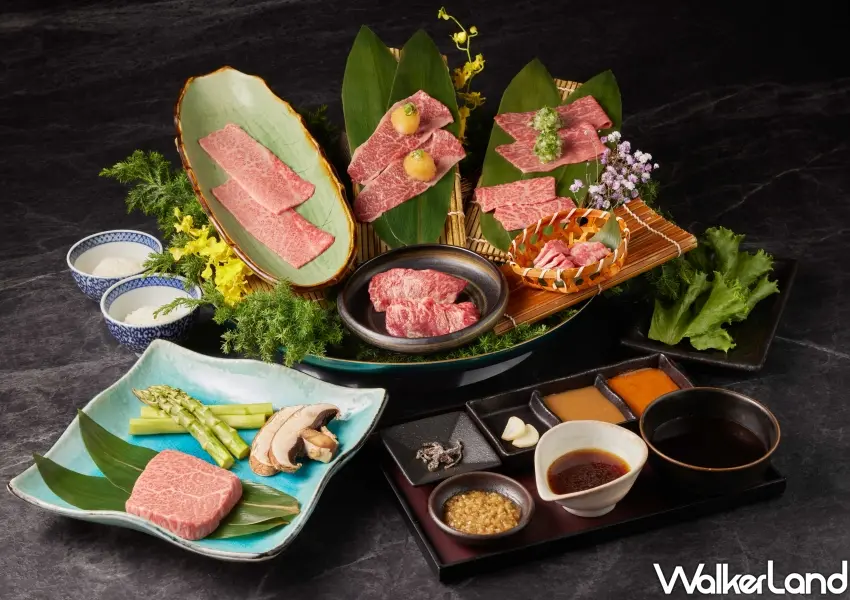 ▲全新升級的和牛盛合只要999元起，一次集結7款精選燒肉與頂級牛排選擇，是2026燒肉推薦的超值首選。
