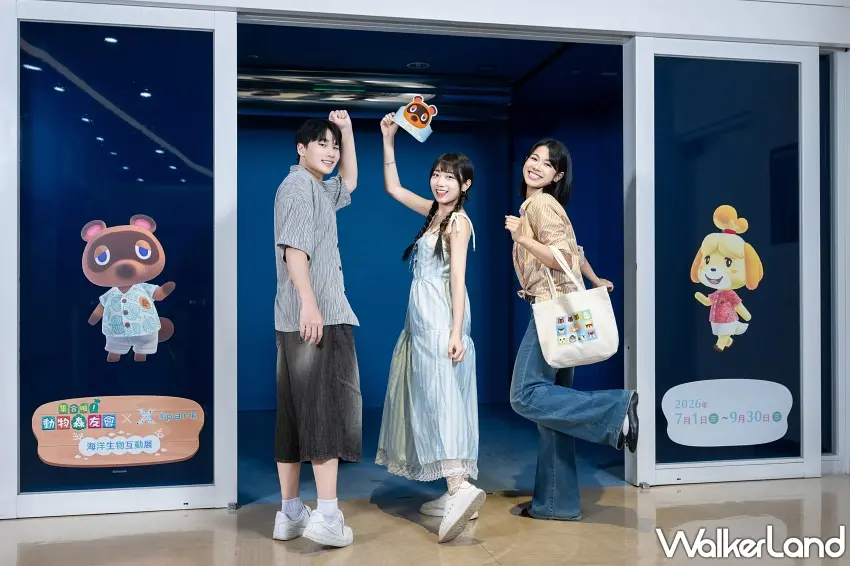 ▲許多可愛的布置從入口延伸到展區，等待遊客前來合影打卡。 圖／Xpark提供；窩客島編輯李維唐整理