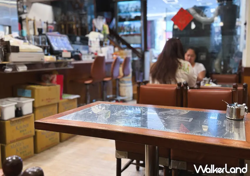 ▲西門町咖啡廳「蜂大咖啡」散發著1950年代昭和喫茶店風情的角落（攝影：蕭芷琳）