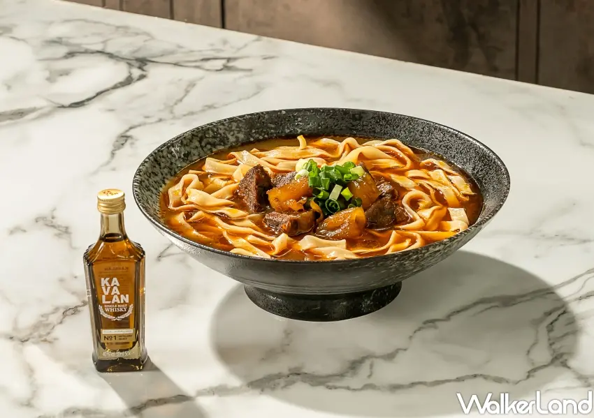 ▲滿鮮與噶瑪蘭首度合作，以威士忌結合牛肉麵風味，回應市場對創新酒香料理的需求。
