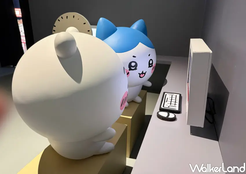 ▲華山吉伊卡哇特展重現漫畫中經典的網咖、拉麵店、監獄、睡衣派對與討伐等名場面。(攝影:鄭亦庭)