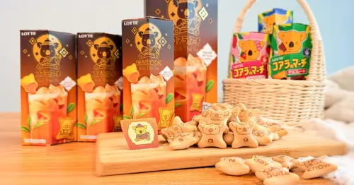 泰奶控要吃！泰式奶茶小熊餅乾新上市，超商、全聯優惠先囤貨。