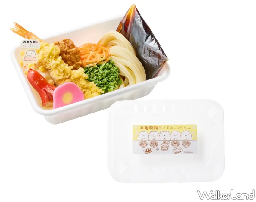 ▲隨餐附贈的原創立體餐墊紙模型,包含多款不同風格的插畫設計,可讓讀者自行組裝擺放,為餐桌增添療癒氛圍。 圖/丸亀製麺提供;窩客島編輯李維唐整理