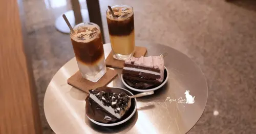 台中國美館旁不限時咖啡廳！MEHER CAFE 米賀咖啡必點，可可香冰美式 特調甜橙美式。