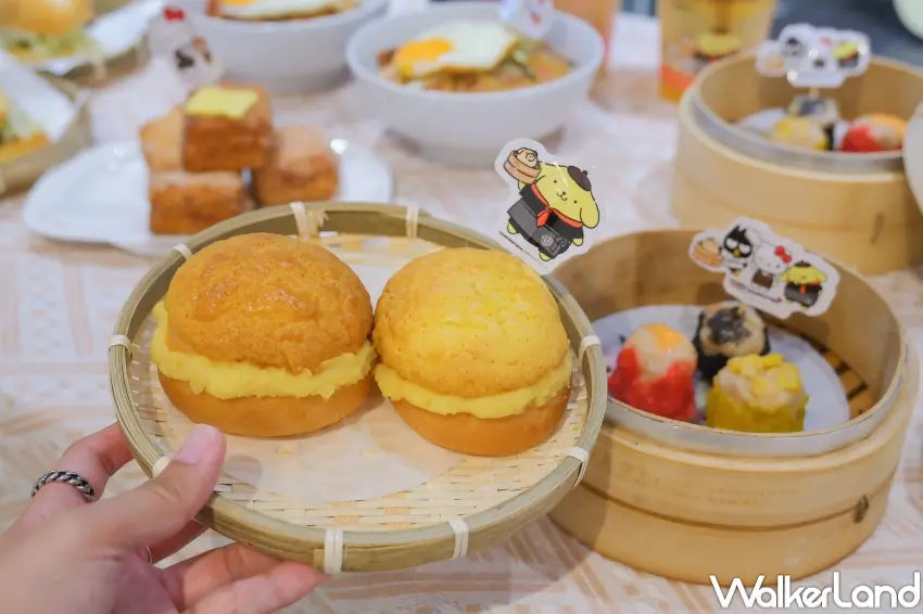 ▲點點心推出11款聯名限定美食,從角色甜點到港式主食一次滿足三麗鷗粉絲。(攝影:張人尹)