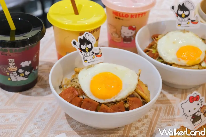 ▲點點心推出「萌友來點心」聯名活動限定餐點,酷企鵝港式撈丁(攝影:張人尹)