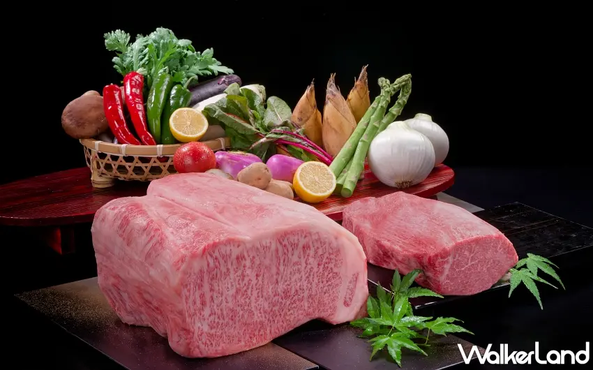 ▲喜扇亭使用的黑毛和牛,肉質柔嫩細緻與豐富油脂香氣,加上和牛獨有的甘甜風味,令人入口難忘。圖/大倉久和大飯店提供;窩客島編輯李維唐整理