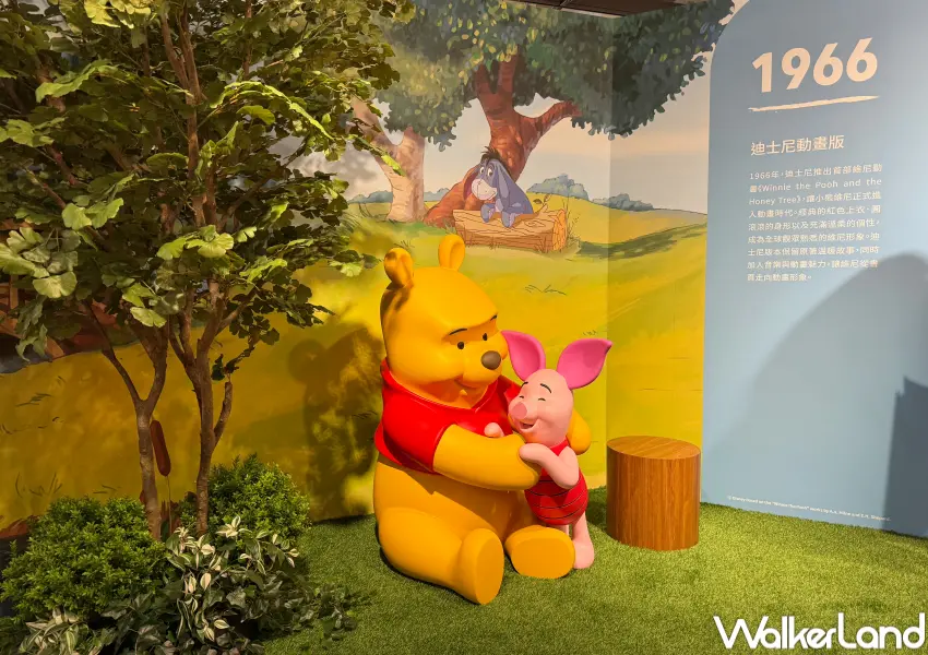 ▲松菸小熊維尼快閃店！小熊維尼100週年限定快閃店即日起至10/11，推出超過300款周邊新品。(攝影：鄭亦庭)