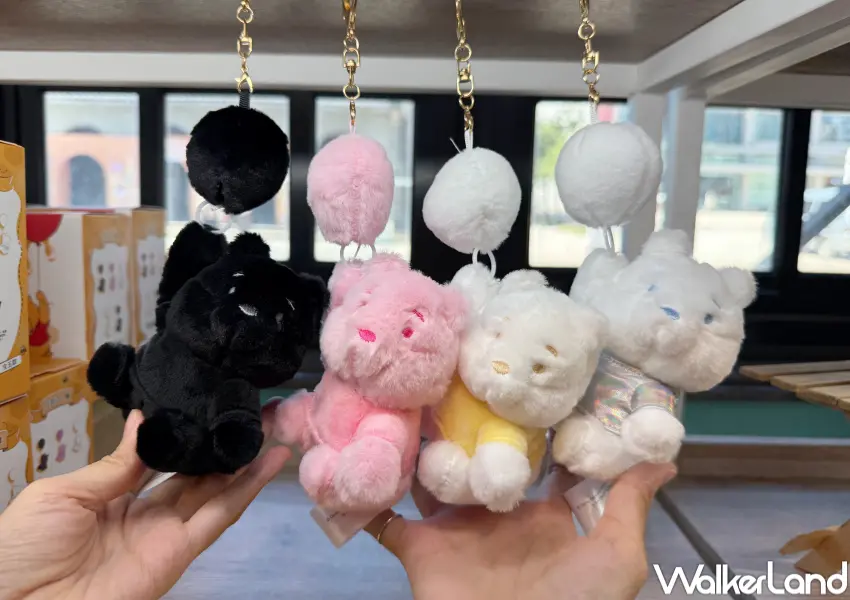 ▲松菸小熊維尼快閃店必買周邊！小熊維尼盲盒等超過300款周邊新品。(攝影：鄭亦庭)