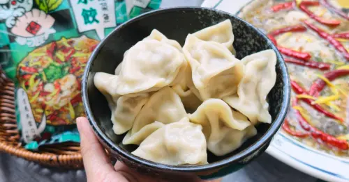 你家冰箱需要囤！刁民酸菜魚水餃酸麻噴汁超過癮，不沾醬就很夠味。
