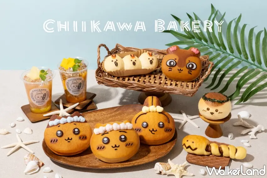 ▲大集合,吉伊卡哇麵包店推出多款精緻的角色造型麵包與清爽飲品,滿滿的電影元素萌感爆表。圖/株式会社エルティーアール提供;窩客島編輯李維唐整理