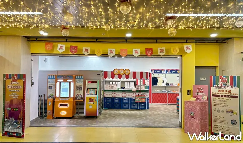 ▲「湯姆貓與傑利鼠」台味快閃店登陸高雄捷運美麗島站。 圖/辰星文創提供;窩客島整理