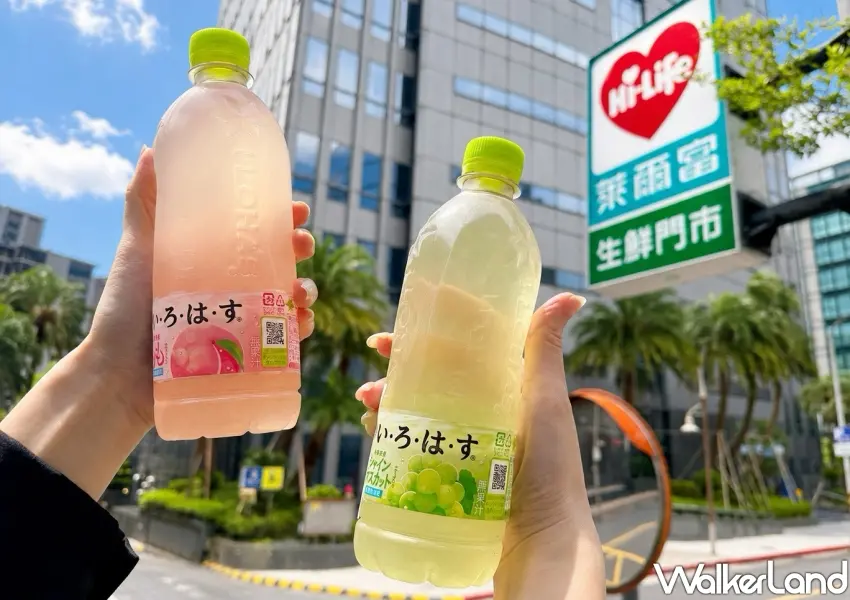 ▲不用搭飛機出國也能喝到日本超人氣神級飲品,風靡代購圈的日本熱門桃子風味水與麝香葡萄風味水在全台萊爾富強勢登場。