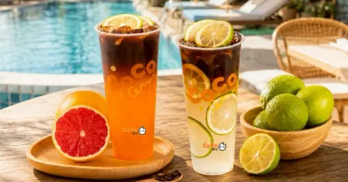 大暑CoCo買一送一！紅柚雙響炮、西西里美式這4款，26天外送買一送一喝起來。