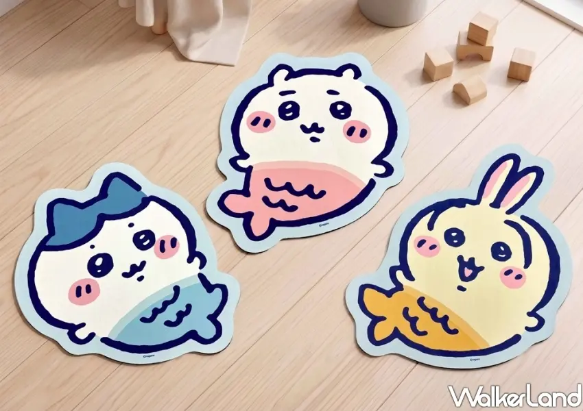 ▲造型軟式地墊擁有精緻可愛圖樣與密集防滑紋理,讓粉絲腳踏舒適又能美化空間。