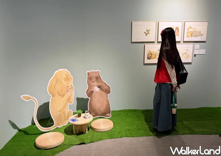 ▲2026波隆那世界插畫大獎展即日起在華山連兩館展出,四大主題展區一次看。(攝影:鄭亦庭)