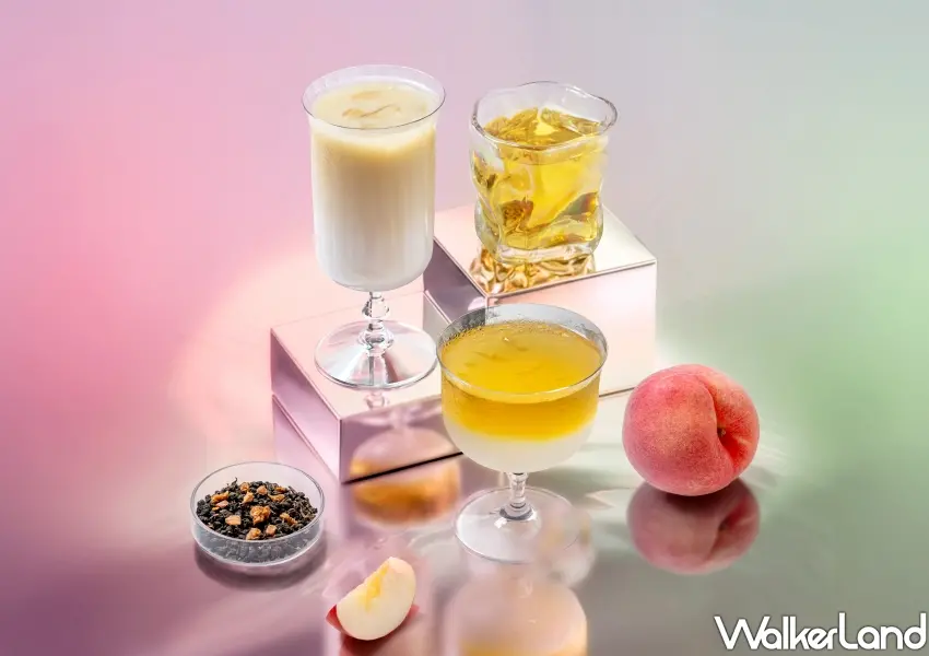 ▲UG全新上市的白桃烏龍系列等3款盛夏推薦新品,香甜果香結合回甘烏龍茶韻,帶來極致清爽的下午茶新選擇。