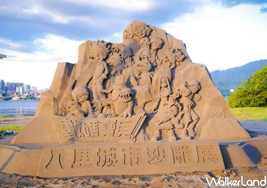 ▲2025八里城市沙雕展跨界合作數碼寶貝創下157萬參訪人次,榮獲國際設計大獎肯定,展現超強策展魅力。