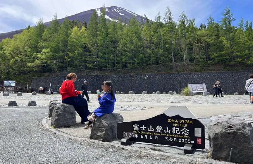 ▲不用登山攻頂,富士山五合目會是更有意思的選擇。