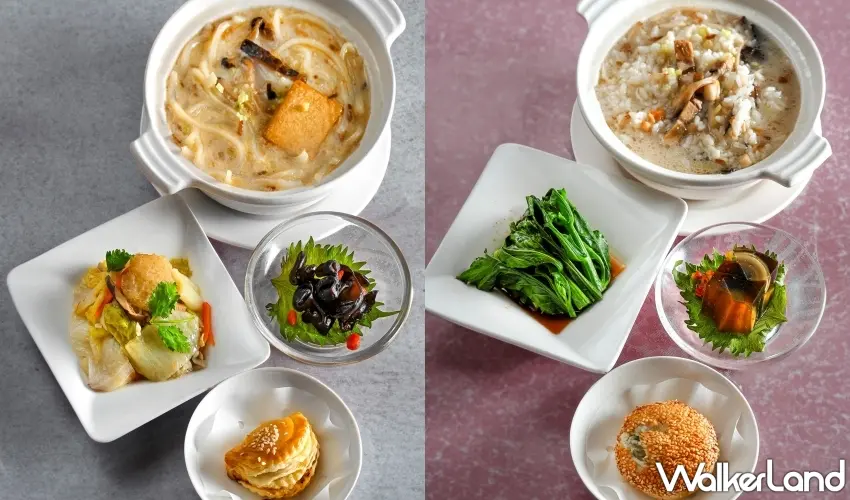 ▲精選古早味台式主食與現蒸港點,交織出兼具傳統與現代的晨間饗宴。圖/台北凱撒大飯店提供;窩客島編輯李維唐整理