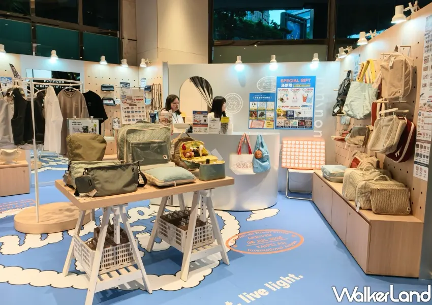 ▲nininono信義A11快閃店打造旅行體驗空間並提供豐富優惠,(攝影:鄭雅之)