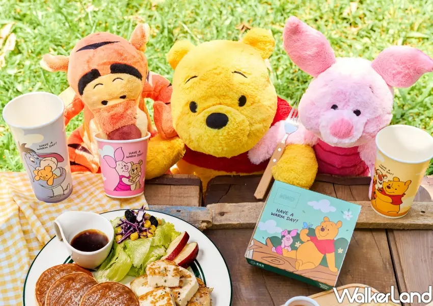 ▲麥味登推出小熊維尼限定包裝與蜂蜜特餐,帶來超療癒的晨間美味體驗。
