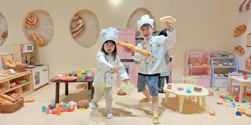 ▲聖瑪莉丹麥麵包莊園打造150坪大空間室內樂園與蛋糕DIY,全家大小皆宜。(圖/聖瑪莉官網)