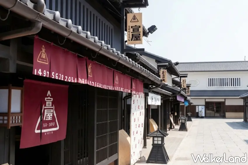 ▲彷彿穿越時空!融入江戶街景的「SOU・SOU宣屋」成為造訪太秦映画村必朝聖的打卡據點。 圖/SOU・SOU提供;窩客島編輯李維唐整理