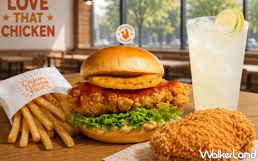 ▲熱帶果香搭配香辣炸雞,Popeyes「鳳梨辣浪雙享餐」7月29日起於全台門市限時開賣。 圖/Popeyes提供;窩客島編輯李維唐整理