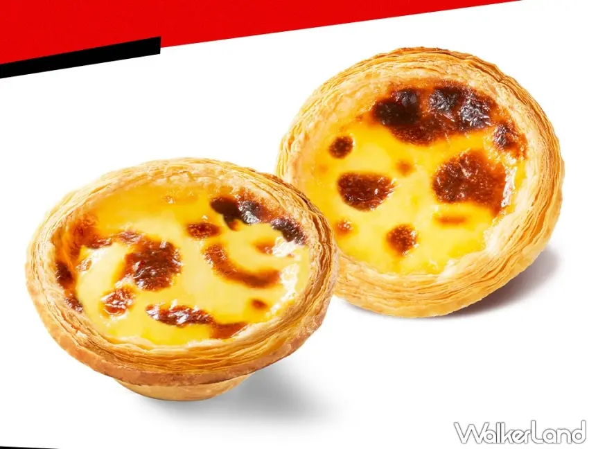 ▲PK雙饗卡APP會員限定炸翻星期三活動，於7月29日祭出原味蛋撻買一送一以及香草紙包雞第二件3折等限時限量搶購優惠。圖／肯德基提供；窩客島編輯李維唐整理