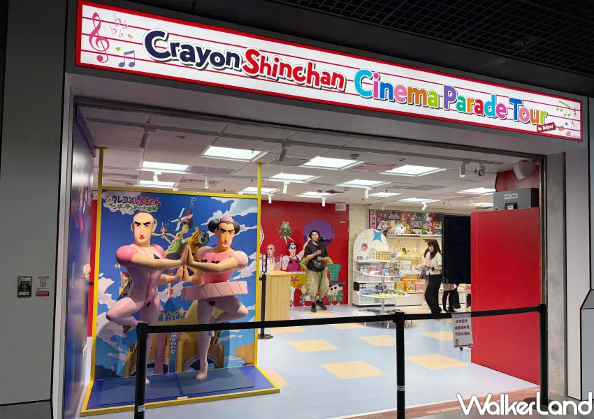 ▲全台首間蠟筆小新專賣店!Crayon Shinchan Cinema Parade首間台灣旗艦店在西門地下市開幕。(攝影:鄭亦庭)