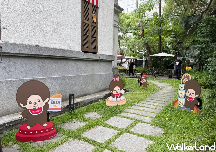 ▲Monchhichi中山快閃店打卡點!以Monchhichi來台灣過暑假為主題,打造各種夏日打卡點。(攝影:鄭亦庭)