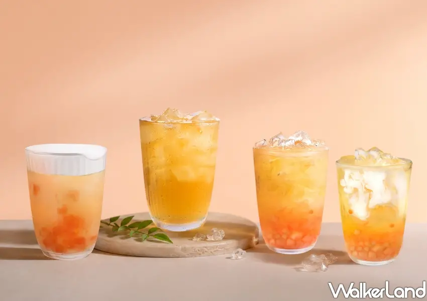 ▲盛夏果香茶飲帶來粉嫩新選擇,老賴茶棧全新推出白桃烏龍系列。