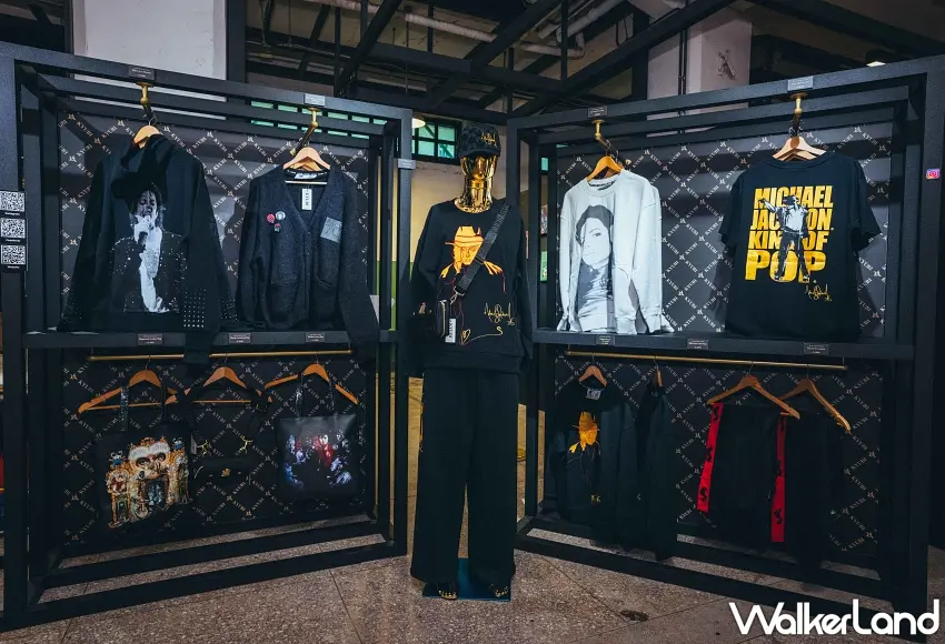 ▲特寫經典Thriller主題印花T恤,將經典MV中的殭屍舞姿與經典字樣清晰呈現,展現極高印刷質感。圖/KYUBI提供;窩客島編輯李維唐整理