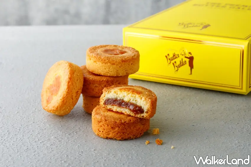 ▲催事限定販售的「特級奶油嘎レット」,酥脆嘎レット餅乾包裹著華麗香濃的伯爵茶焦糖餡。 圖/Butter Butler提供;窩客島編輯李維唐整理