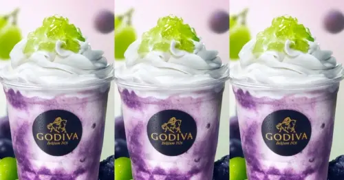 去日本必喝爆款！GODIVA「雙葡萄巧克力冰沙」限量開賣時間價格搶先看。