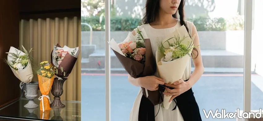 ▲「Flower To Go」的購花方式,讓買花成為日常生活中觸手可及的一份浪漫。 圖/vacanza提供;窩客島編輯李維唐整理