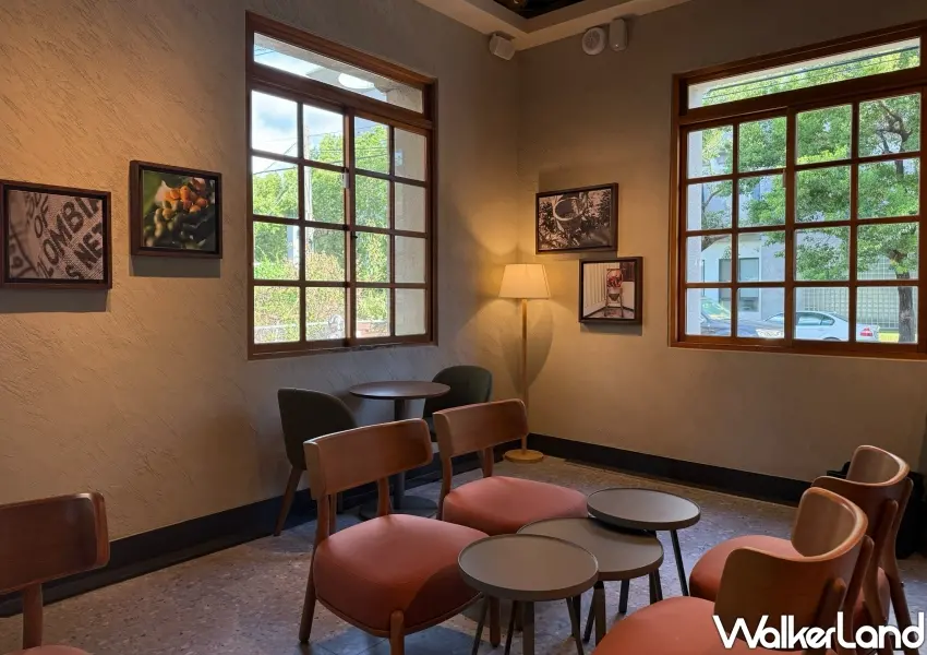 ▲台中清水中山門市融合舊糧倉與歷史建築特色,店內空間優雅懷舊,非常適合安排一趟清水老街與高美濕地順遊的輕旅行。