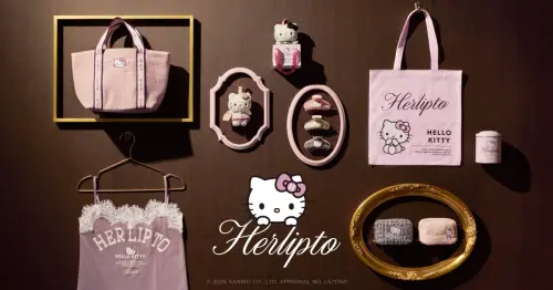 Hello Kitty迷搶爆！Her lip to首度聯名推出粉紅鼻子Kitty，代官山快閃與搶購攻略。