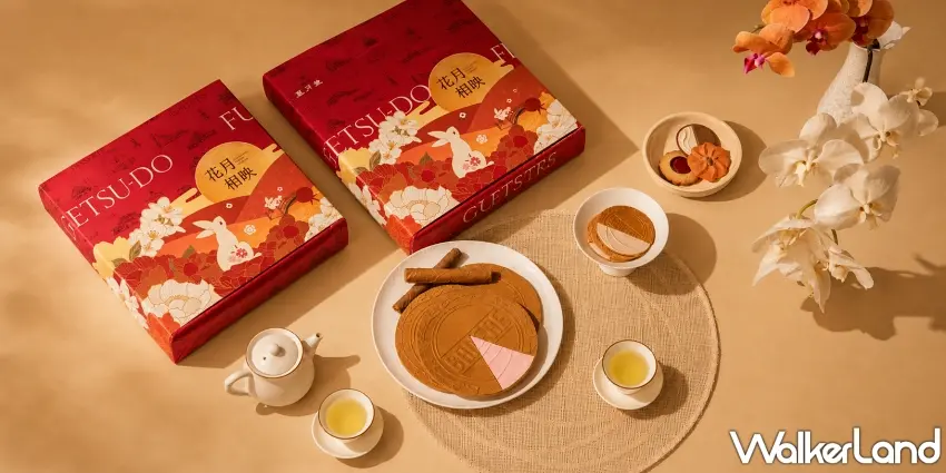 ▲神戶風月堂經典法蘭酥鐵盒系列，搭配極薄酥脆餅皮與茶飲，展現日式職人精神。圖／神戶風月堂提供；窩客島編輯李維唐整理