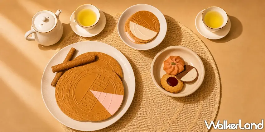 ▲神戶風月堂多款精緻餅乾與經典法蘭酥特寫，呈現豐富口感與輕盈酥脆層次。圖／神戶風月堂提供；窩客島編輯李維唐整理
