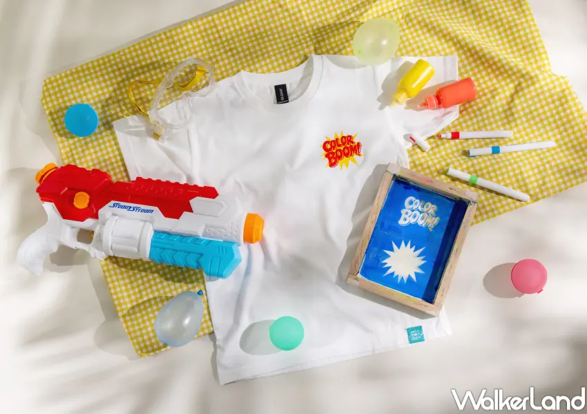 ▲自製專屬潮流T-shirt!「就印 Me ! Tee 恤似顏繪」專業課程,可親手絹印專屬T-shirt。