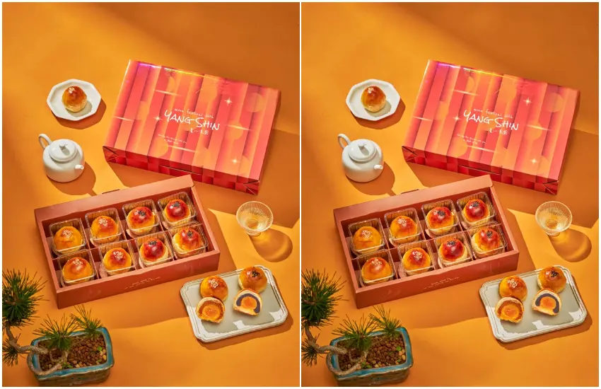 ▲NOZOMI BAKERY禾波制所推出的八入蛋黃酥禮盒分別有經典和鳳梨兩種口味的蛋黃酥。